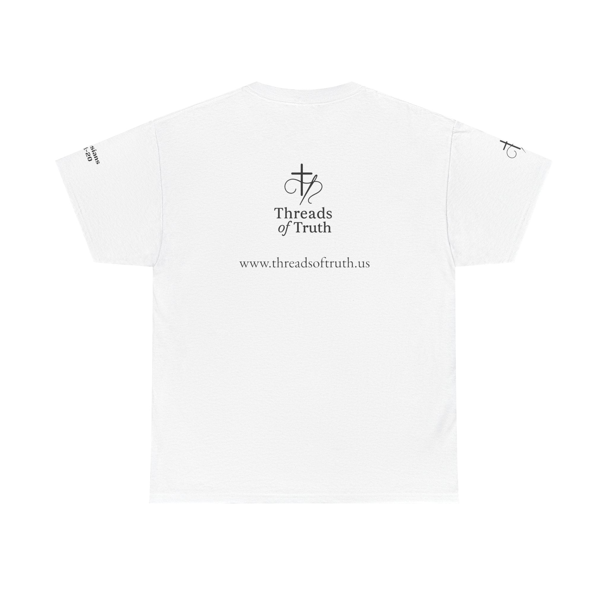 Christian Unisex Tee - Threads of Truth, Ephesians 6: 11-20