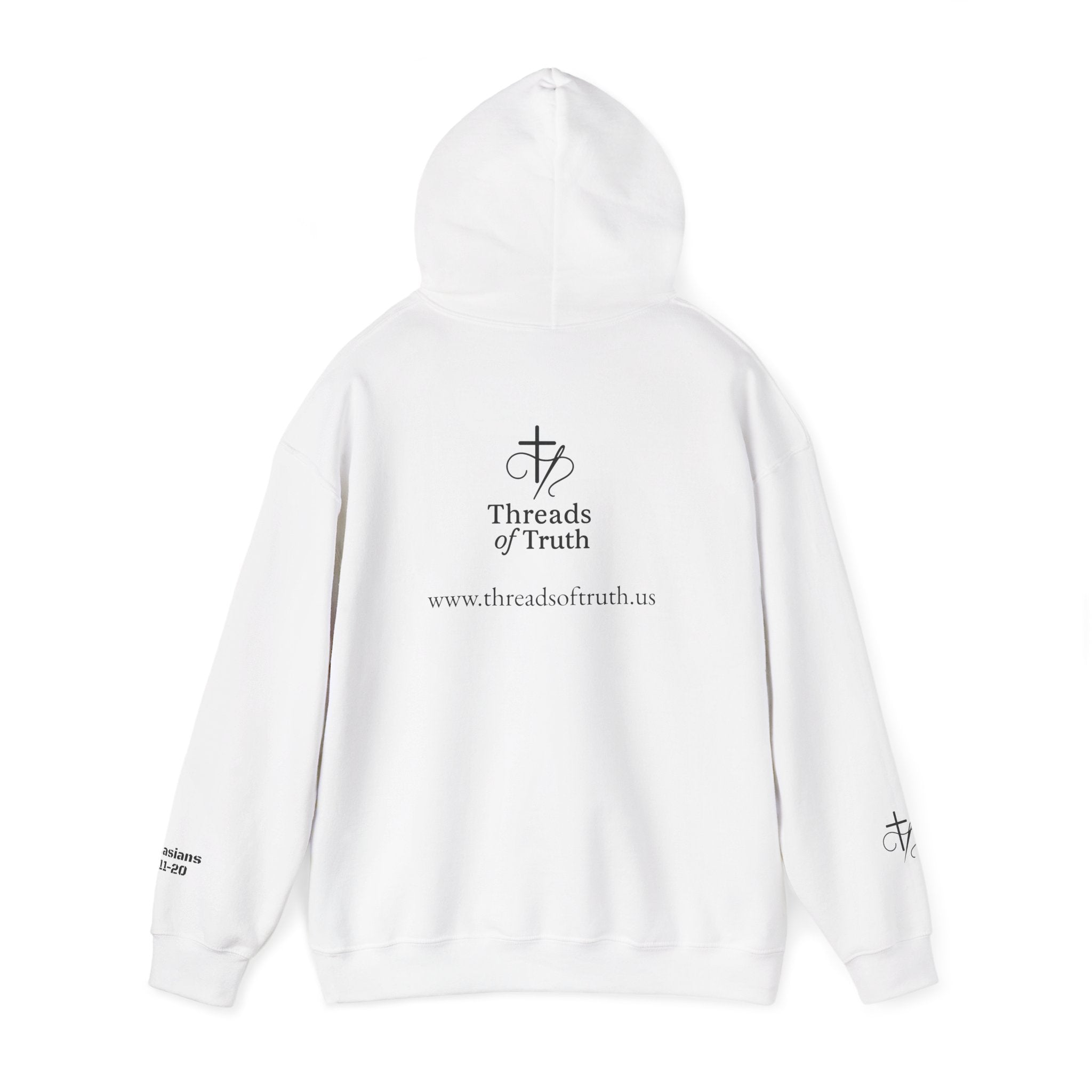Hooded Sweatshirt with Ephesians 6: 11-20 Design