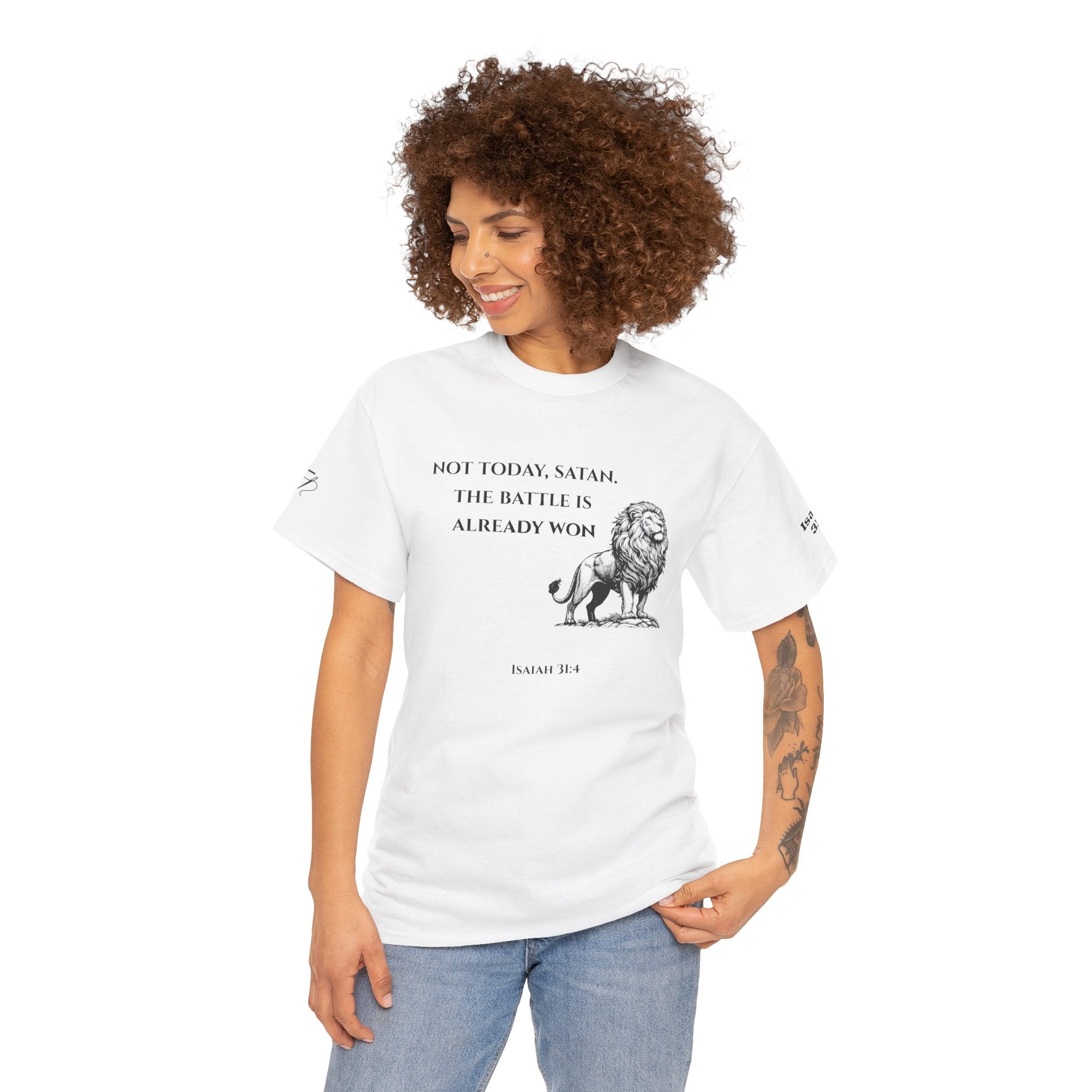 the battle is  already won Unisex Tee - Threads of Truth