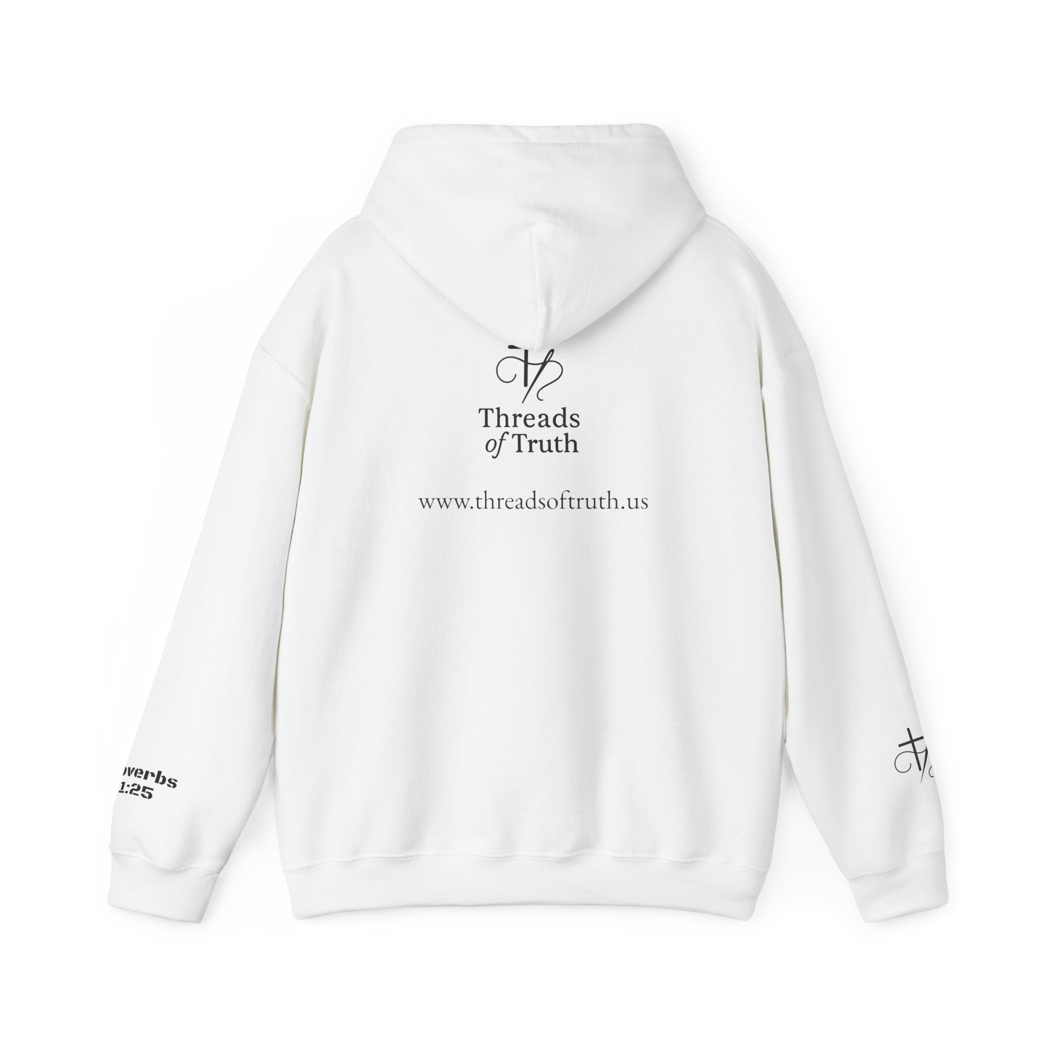Proverbs 31:25 Unisex Hoodie Sweatshirt