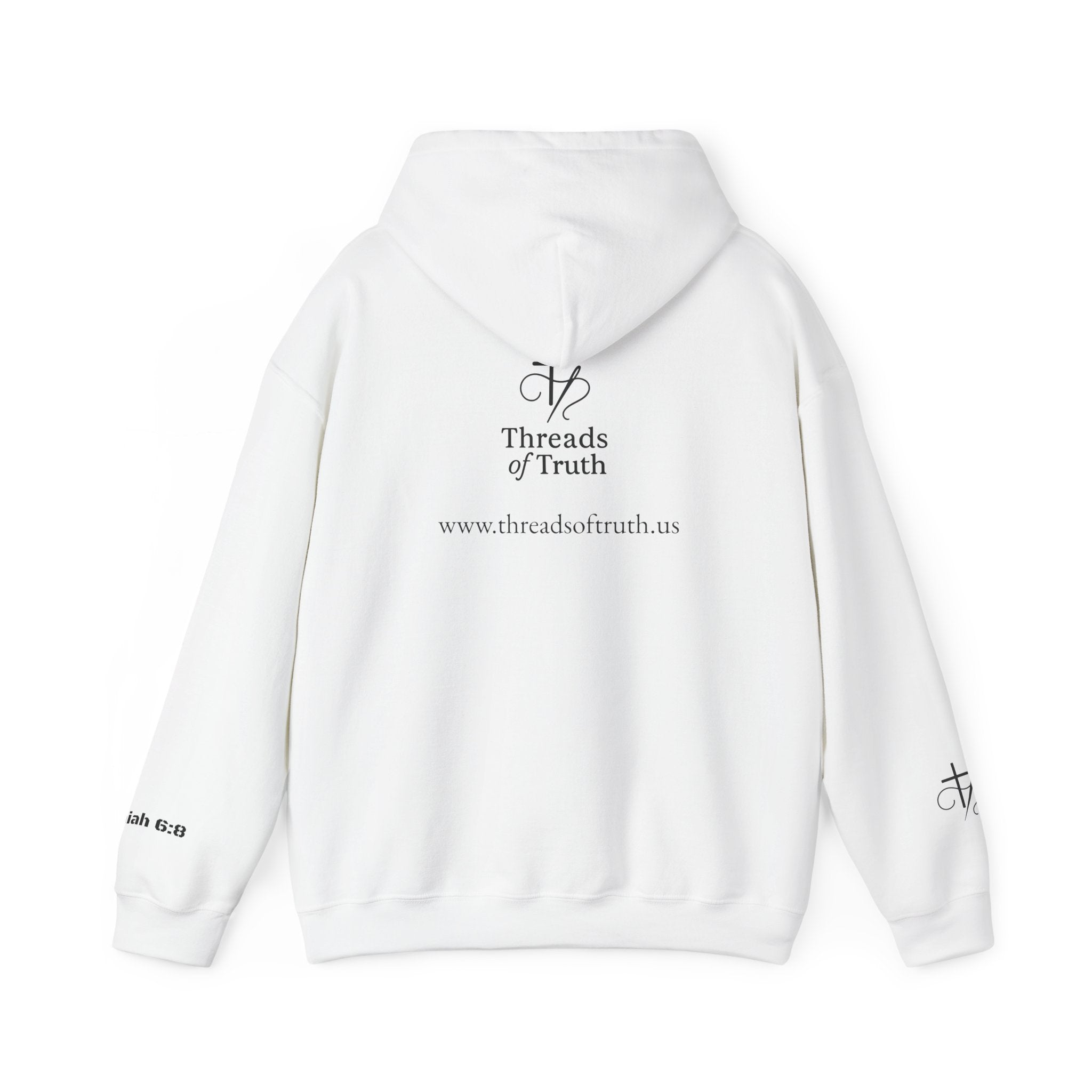 Hooded Sweatshirt Threads of Truth Isaiah 6:8