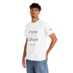 Christian Graphic Tee - Threads of Truth, Christ Over Culture - Matthew 6:24