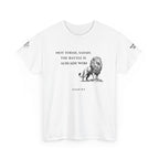 the battle is  already won Unisex Tee - Threads of Truth